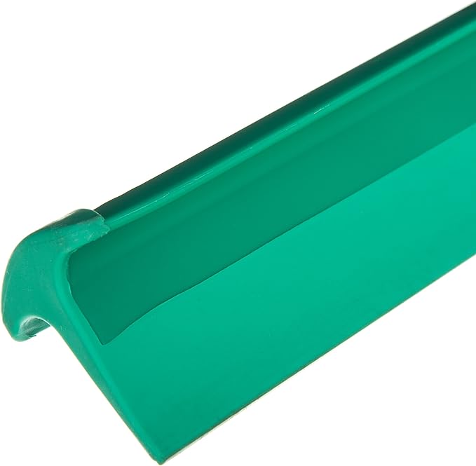 SPARTA 3656809 Plastic Floor Squeegee, Shower Squeegee, Heavy Duty Squeegee With Rubber Blade For Windows, Glass, Shower Doors, Floors, Windshields, 24", Green, (Pack of 6)