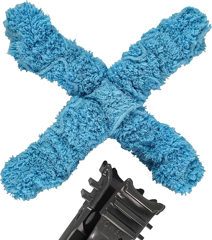 Replaceable Anti-Static Microfiber Cleaning Mitts for the DomeWizard Camera Cleaning Tool.