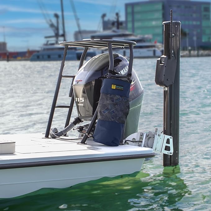 Mangrove Products: Portable Boat Trash Can, Reusable Trash Bag, Boating Equipment, Boat Storage, Boat Accessories Marine, Pontoon Boat Accessories, Fishing, Sandbar, RV, or Camping