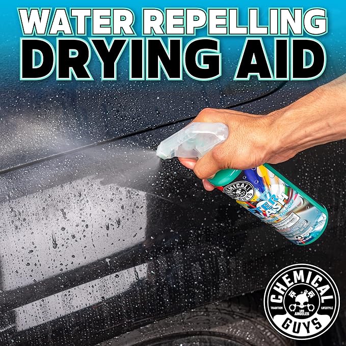 Chemical Guys CWS_801_16 After Wash Sprayable Gloss Boosting Car Wash Drying Aid (Helps Reduce Water Spots), 16 fl. Oz (Pack of 2)