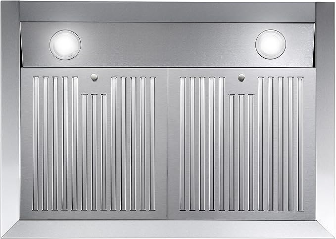 COSMO UMC30 30 in. Haven Collection 380 CFM Ducted Under Cabinet Range Hood, LED Lights, Touch Controls, Stainless Steel