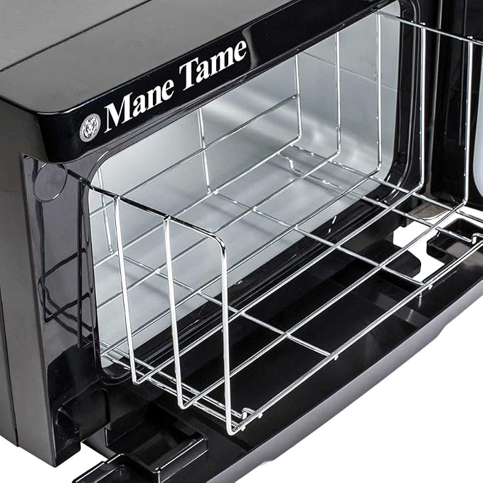 MANE TAME Professional Barber Medium Towel Warmer With UV - Pre-Hot Towel Facial Shave Cabinet comfortably fits (11) 15" x 28" Towels