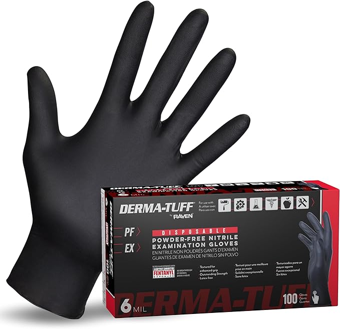 SAS Derma-Tuff Powder Free Nitrile