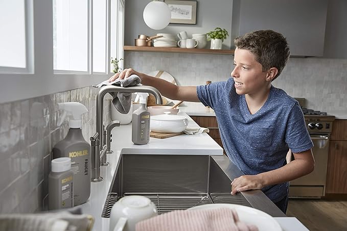 KOHLER K-23729-NA Stainless Steel Cleaner, 8 FL Oz (Pack of 2)