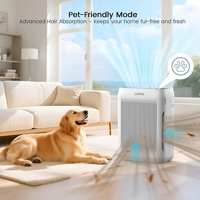 Air Purifiers for Home Large Room up to 3000 Ft² | Pet Air Purifier with Auto Mode, 4 Fan Speeds, Aromatherapy, H13 HEPA Washable Filter for Allergies, Pet Hair, Smoke, Pollen