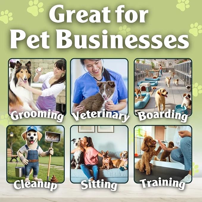 Sprinkle & Sweep: Pet Mess & Odor Cleanup - 4 Pack, 15oz Bags - Dog Accident Clumping Powder, Remove Pee-Poo-Vomit From Hard Surfaces, Ultra-Absorbent
