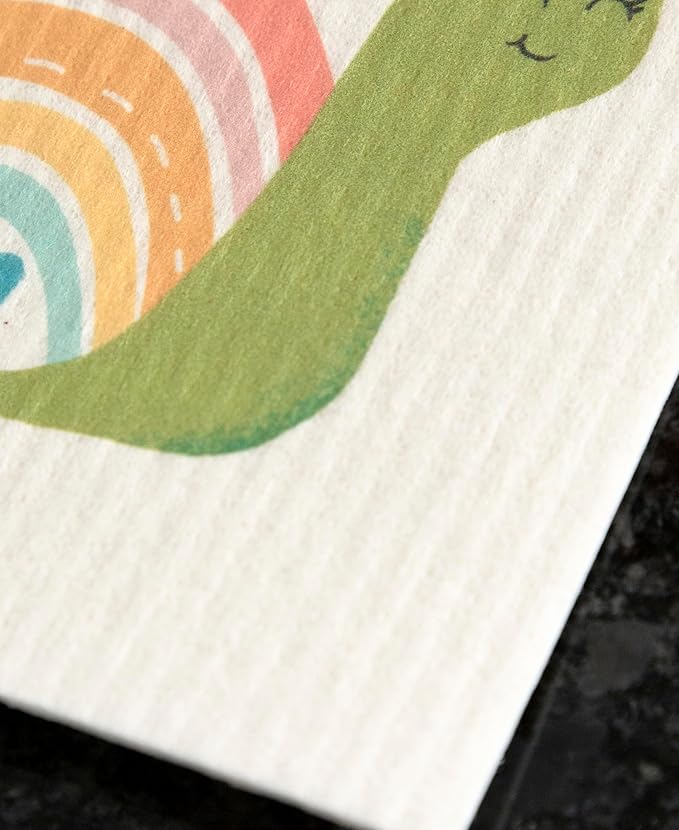 RITZ Swedish Sponge Cloths, Rainbows, 12 Pack