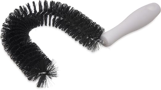 SPARTA Decanter Brush – SKU 4015300 Coffee Pot Brush, Curved Semi-Circular Design for Beverage Equipment, 10in
