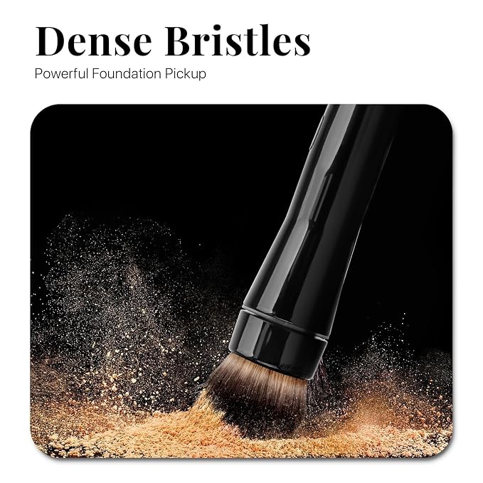 360° Electric Rotating Auto Makeup Brush with 2 Replaceable Brush Heads, Blending For Liquid Foundation, 2 Adjustable Speeds, Fast and Smart Electric Makeup Application, Time-Saving, Gifts For Women