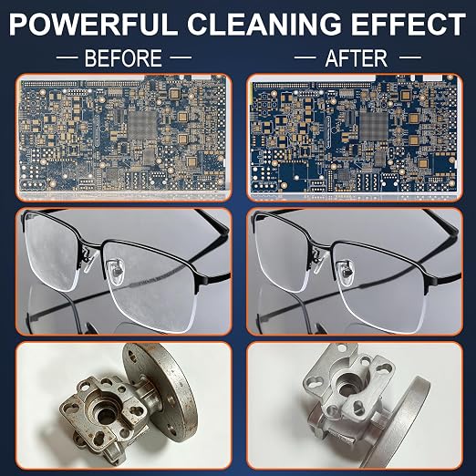 Ultrasonic Cleaner 15L 360W 40kHz Digital Cleaning Machine with Degassing, Heater & Timer for Tools Jewelry Watches Glasses Dentures Small Parts