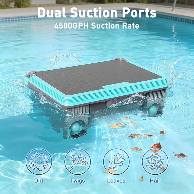 Robotic Pool Cleaner, Automatic Pool Vacuum Robot (PropellerDrive) | Pool Cleaning