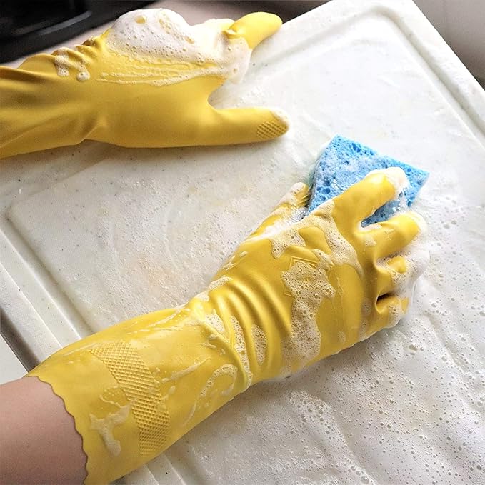 Playtex Handsaver Reusable Rubber Gloves (Medium, Pack - 1)