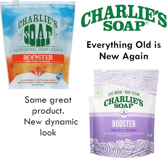 Charlie's Soap - Laundry Booster and Hard Water Treatment (6-Pack)