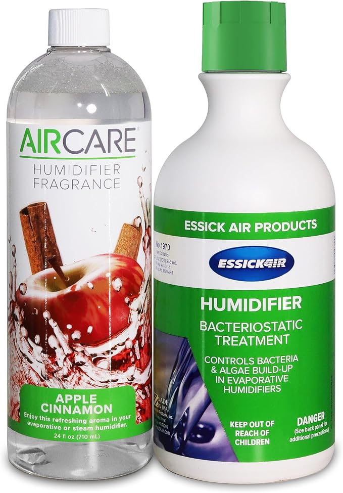Apple Cinnamon Humidifier Fragrance and Bacteriostat Combo Pack