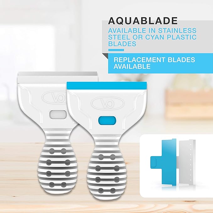 Continuum Aquatics AquaBlade P - Acrylic Safe Aquarium Scraper w/ Plastic Blade, Long, 24-inches