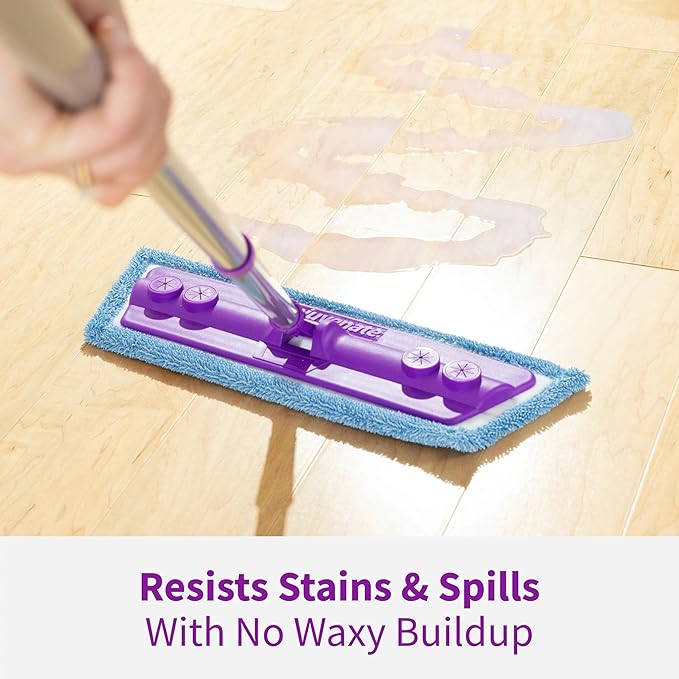 Rejuvenate Professional Wood Floor Restorer Fills Scratches, Shines And Protects Wood Flooring For A Matte Satin Shine, 32 Ounces