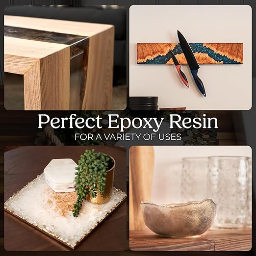 Promise Epoxy - 32 Ounce Kit of Pro Polish (16oz) and Cleaner (16oz), Specially Formulated for Epoxy Resin and High Gloss Finishes, Removes Scratches and Scuffs - Perfect for DIYers, Home Décor
