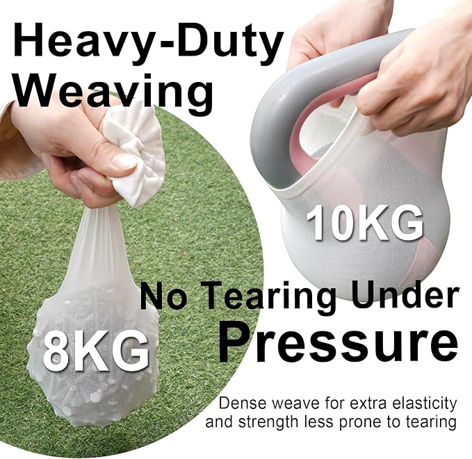 TidyMister 20 Pcs Skimmer Socks, Pre‑Filter Sleeves for Above Ground & Inground Pool Skimmer Baskets, Surface Debris Catcher for Swimming Pools