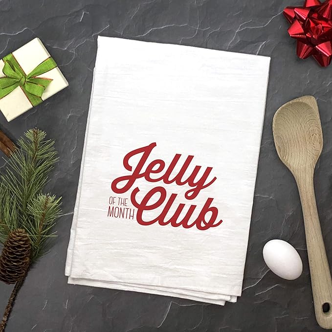 Jelly of The Month Club Christmas Holiday Kitchen Towel