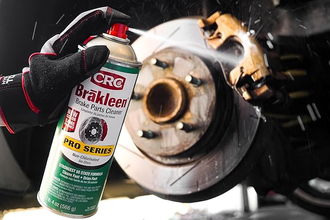 CRC Brakleen 1003663 Brake Cleaner Spray BPC Pro Series Non-Chlorinated 50 State Formula, 20 oz, [1 Pack]