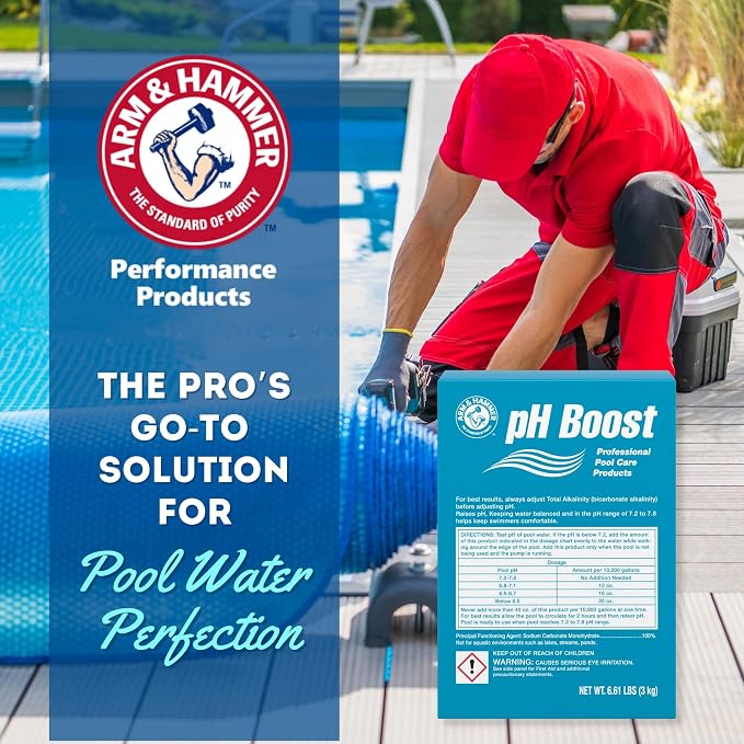 ARM & Hammer pH Boost Professional Pool Care, 39.6 lb (Case of 6)