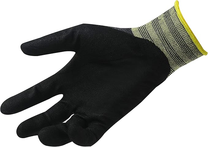GYC Gloves, Sanitized, DIY Gardening, Super Slim Water-based PU ECO Micro Finish Safety Work Gloves - 10 Pairs Pack - Comfortable Grip, Anti-Slip (3285SPZ / SIZE 11 - XX-Large)