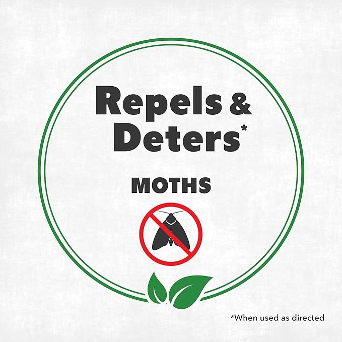Moth Repellent Spray – Helps Deter Moths from Closets, Clothing & Fabric Surfaces, 16 oz (475mL)
