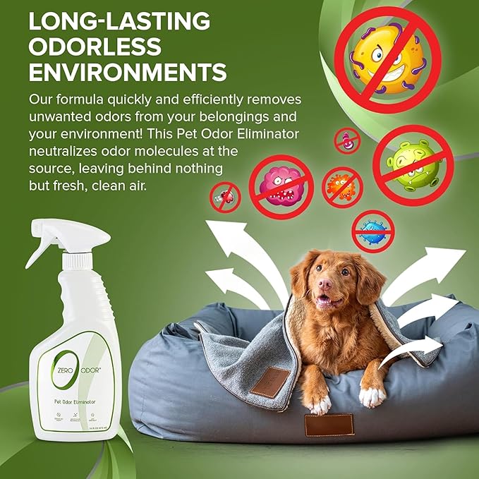 ZERO ODOR PET ODOR ELIMINATOR SPRAY