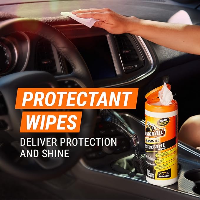 Armor All Car Cleaning Kit and Car Wipes | Keep Your Car Clean Inside and Out