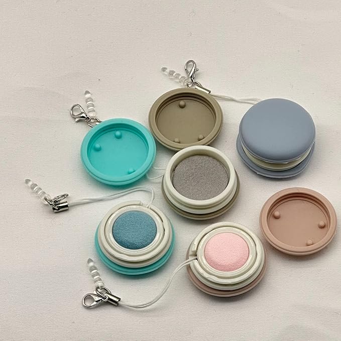 12 Pcs Macaron Screen and Eyeglass Brush Cleaner Phone Screen Cleaners for Eyeglasses Camera Lens Cleaning Brushes (Random)