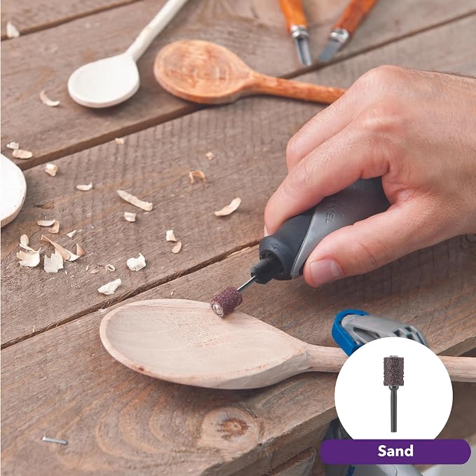 Dremel Stylo+ Craft Rotary Tool Kit with 15 Accessories - Engraving Pen for Wood Carving, Glass Etching, and Jewelry Making (2050-15)