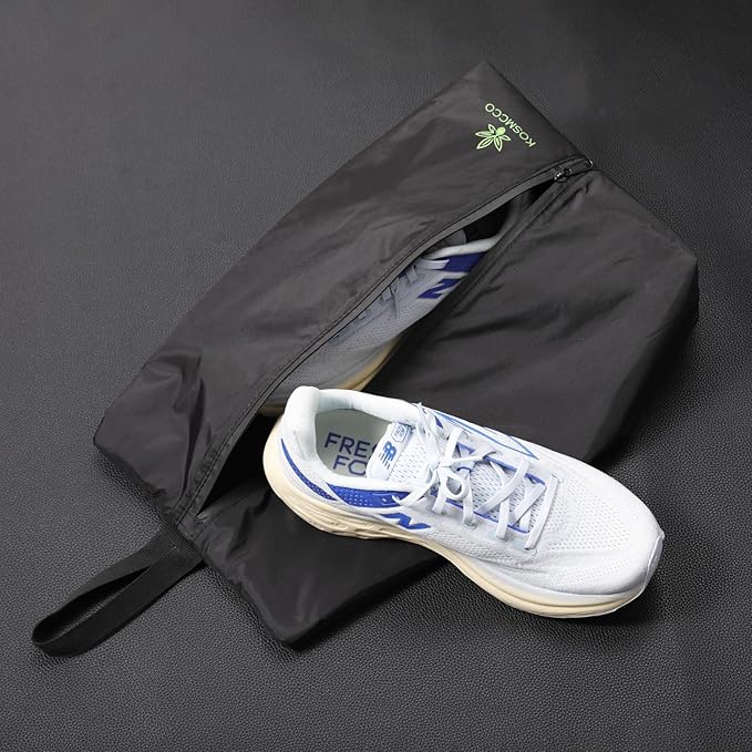 KOSMCCO 2Pcs Smell Proof Cleat Bag - Athletic Soccer & Golf Shoe Bag for Smelly Cleats and Gym Shoes | Durable, Water-Resistant, and Easy to Clean