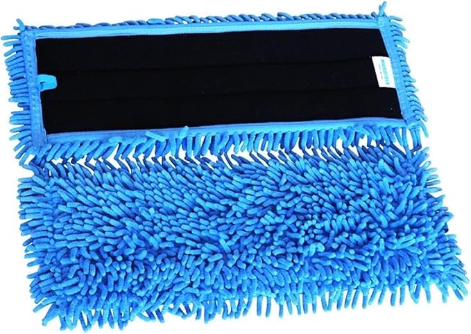 Real Clean 18 Inch Chenille Microfiber Wet Mop Pad (Pack of 2)
