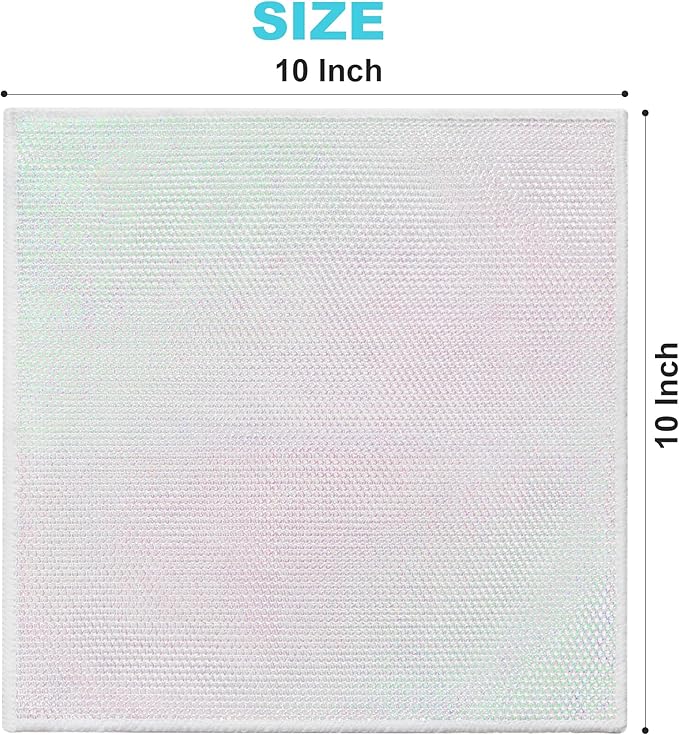 JOYMOOP 8 Pack Non Scratch Wire Dishcloths for Kitchen, 2 Sided Dish Towels, Reusable Cleaning Rags, Dish Cloths for Washing Dishes and Dish Rags for Washing Dishes, Quick Dry, 10" x 10"