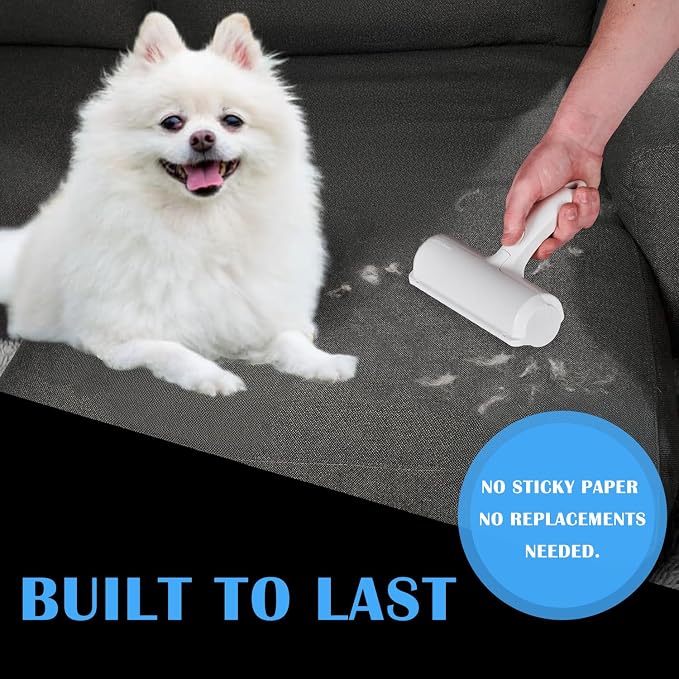 FurSwipe® Reusable Pet Hair Remover for Dogs & Cats – Battery-Free Lint Roller for Furniture, Couch, Carpet, Clothing, Car & Bedding – Eco-Friendly, No Sticky Sheets, Easy Fur Removal Tool