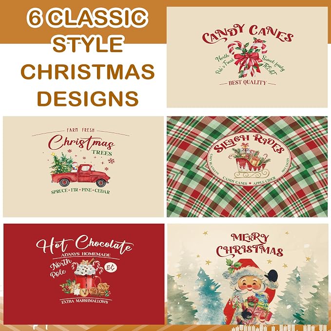 Gerrii 100 Set Christmas Paper Cups Disposable 12 oz with Lids Hot Chocolate Cups Coffee Cups Holiday Hot Cups for Hot and Cold Drinks Tea Water Bar Supplies Winter Season (Classic Style)