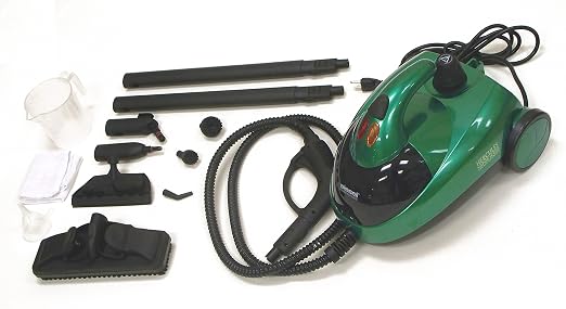 Bissell Commercial BGST500T Hercules Vapor Scrub Steam Cleaner, Green, 50 oz.