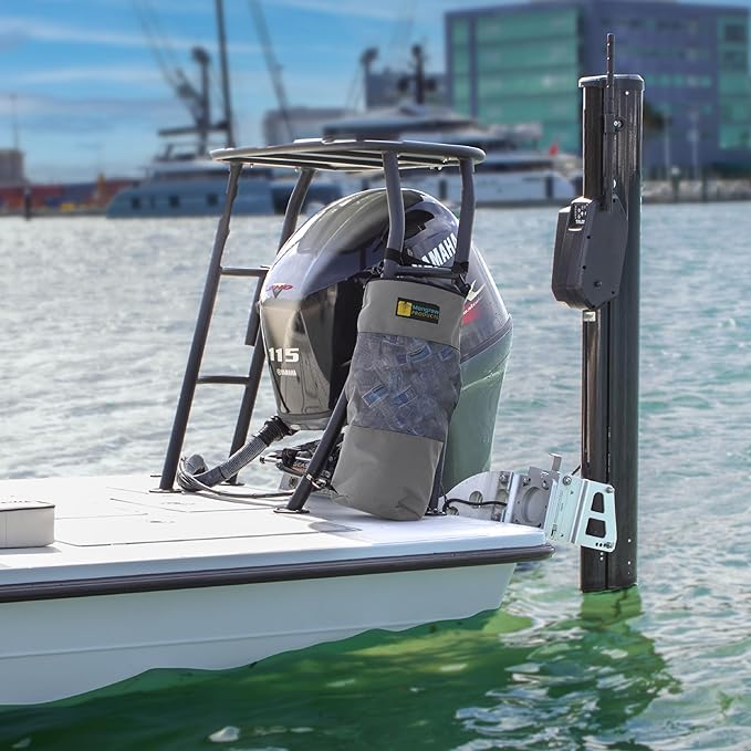 Mangrove Products: Portable Boat Trash Can, Reusable Trash Bag, Boating Equipment, Boat Storage, Boat Accessories Marine, Pontoon Boat Accessories, Fishing, Sandbar, RV, or Camping