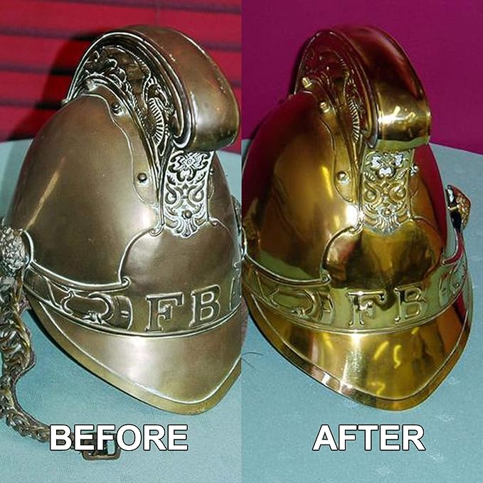 Magic All Metal Polish Removes Tarnish, Oxidation, Corrosion & Surface Rust, Leaving a Protective Coating, Ideal for Antiques, Jewelry and more 3 x 6.7floz