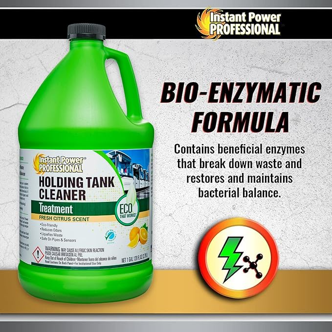 Instant Power RV and Marine Holding Tank Treatment, 8871, 128 Fl. Oz.