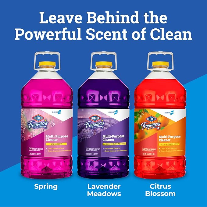 Fraganzia Multi-Purpose Cleaner, CloroxPro, Citrus Blossom Scent, 175 Fl Oz