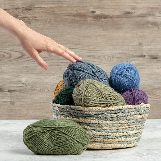 Knit Picks Wool of The Andes 100% Wool Worsted Weight Yarn Multi Pack (10 Balls - Noble Heather)
