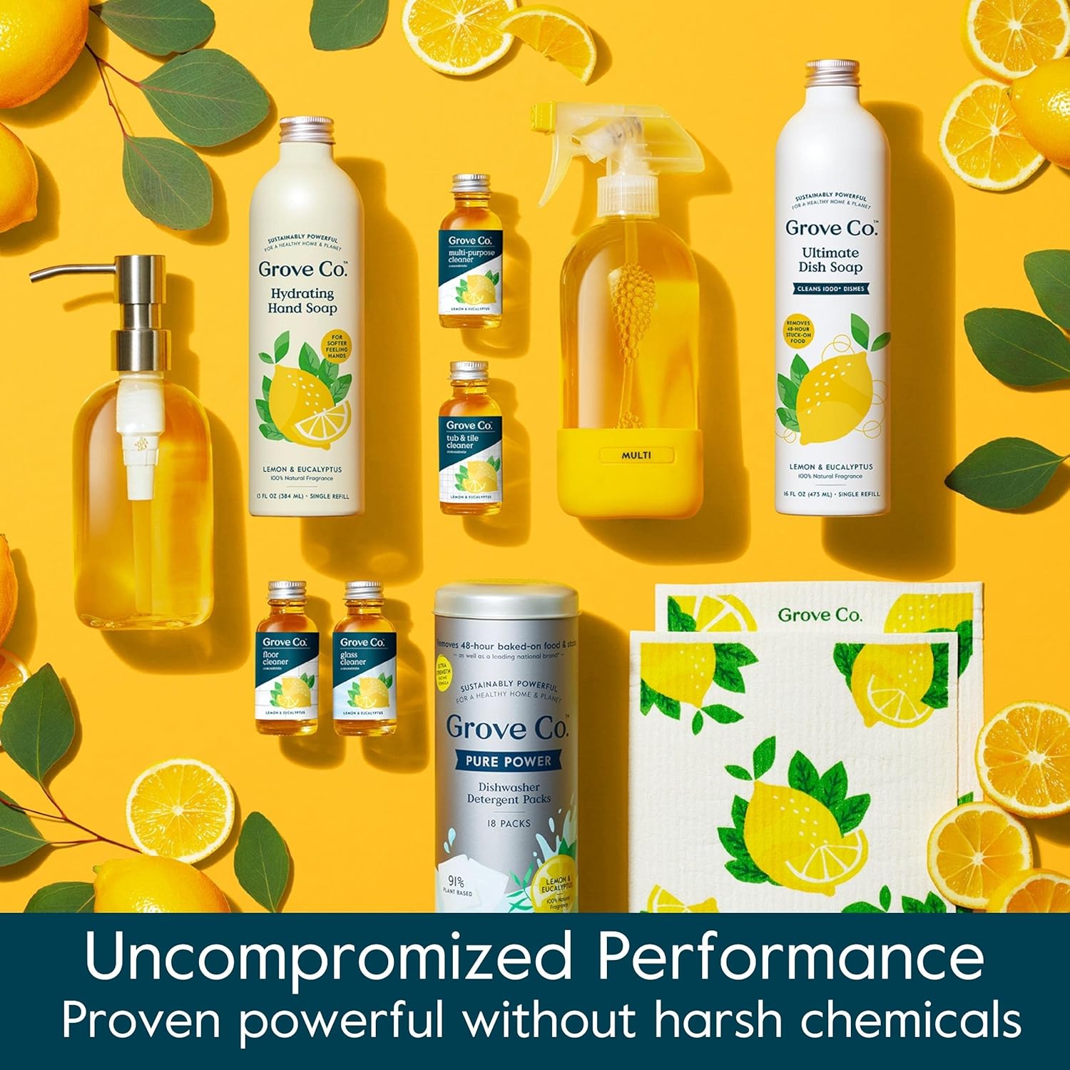 Grove Co. Tub and Tile Cleaner Refill Concentrate - Thumbnail 3