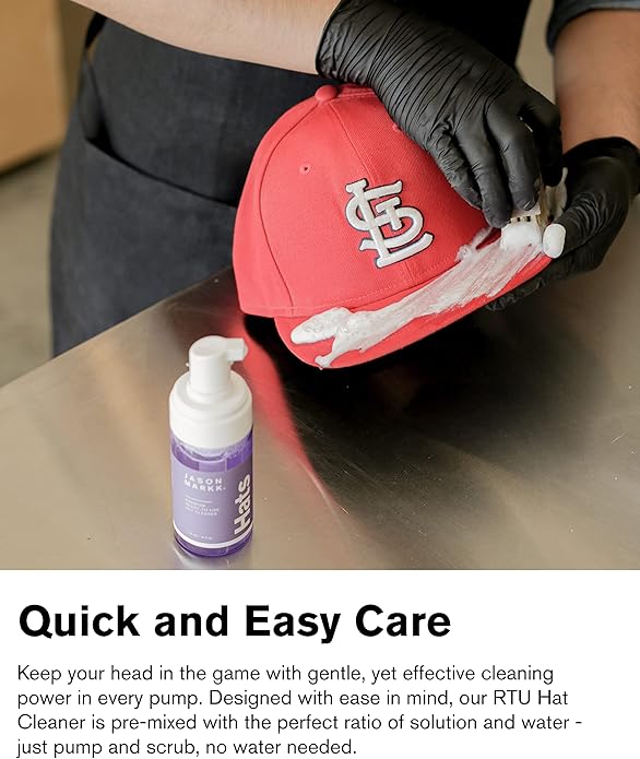 Jason Markk Hat Care Kit & Quick Wipes Bundle, Shoe & Sneaker Cleaner, Ready-To-Use Foam Hat Cleaner & Delicates Brush w/ 30-Pack of Wipes, Safe for Leather, Suede, Nubuck, Cotton, Knits