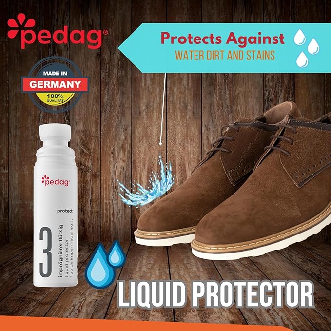 pedag Liquid Waterproofer, safe for indoor use with sponge appicator, 2.5 Ounces