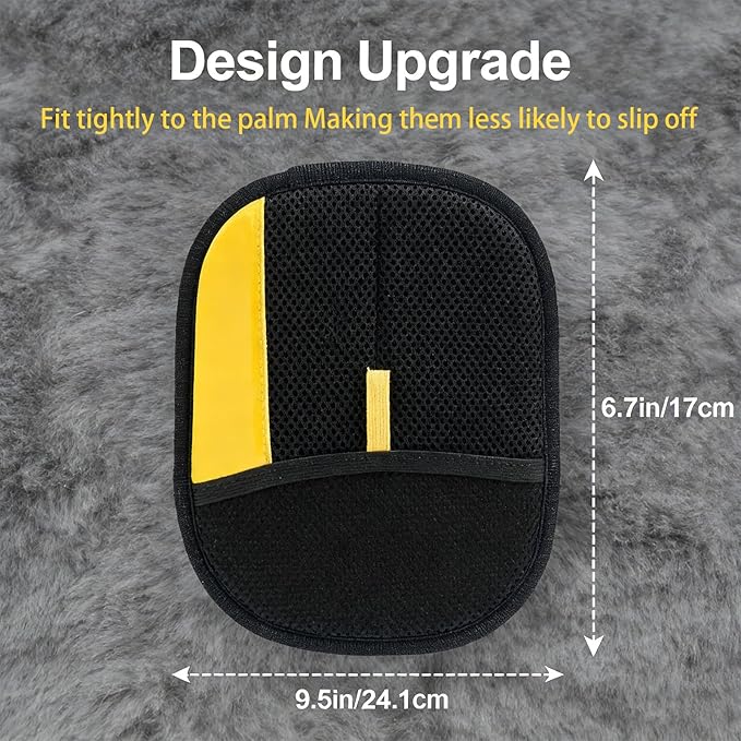 2026 Pet Hair Removal Glove for Cats & Dogs, Reusable Pet Grooming Glove, Easy Shed Hair Remover for Short Long Fur, Dog Cat Deshedding Gloves for Home Furniture Cleaning (1 Pcs)