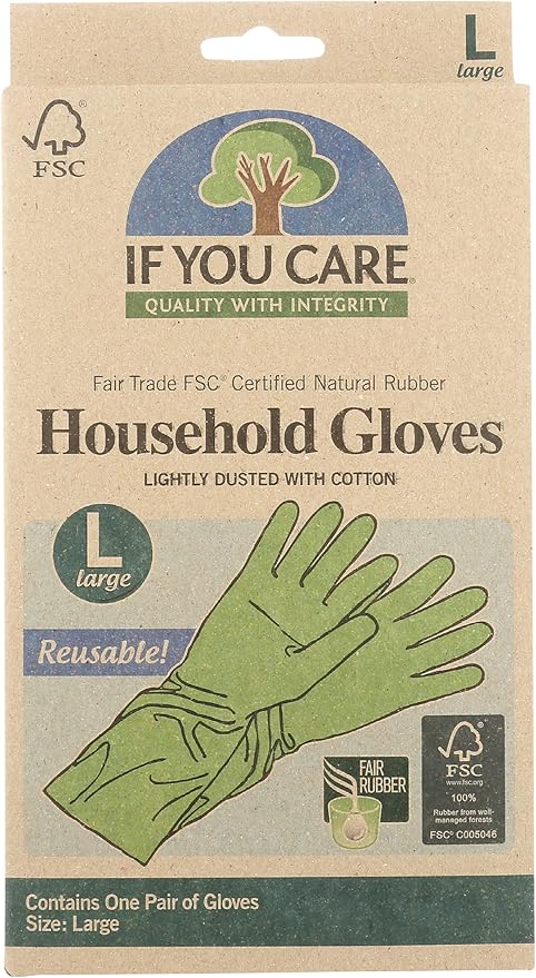 If You Care Large Household Gloves, 1 Pair, Reusable, 1 Each (Pack Of 12)