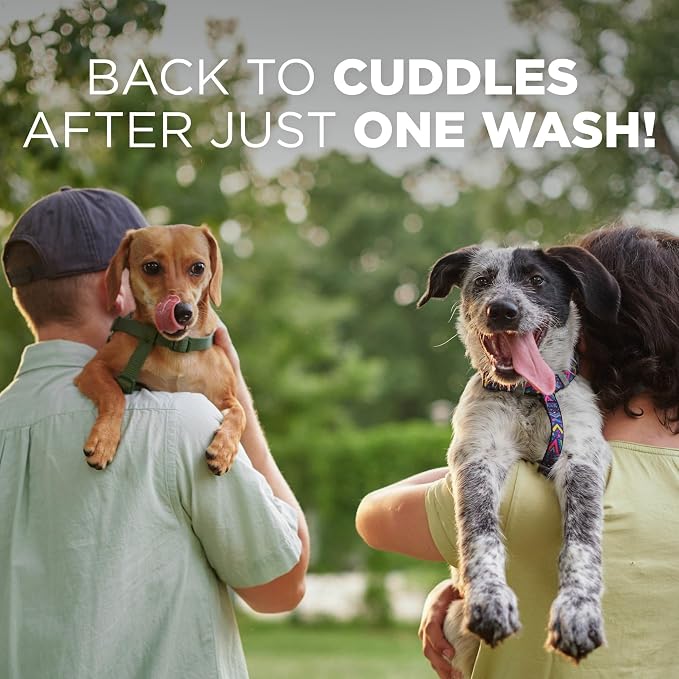TropiClean Deodorizing Skunk Shampoo for Dogs - Extra Strength Skunk Odor Remover - 24 Hour Fast Relief - Gallon