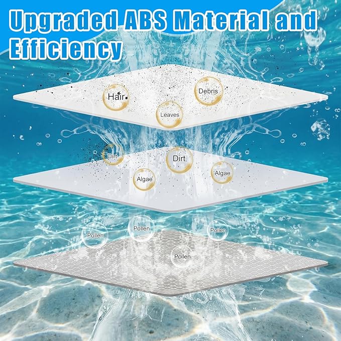 Wonderjune 1 Pcs 9991460-r1 Ultra-fine Filter Basket with Hook for All Robotic Pool Cleaner Compatible with Robotic Pool Cleaners, Pools Filters Basket Skimmer Bottom Spring Filters