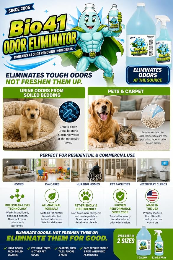 Odor Eliminator - Commercial Strength Odor Eliminator - Neutralizer - Deodorizer - Smell Remover - One Gallon